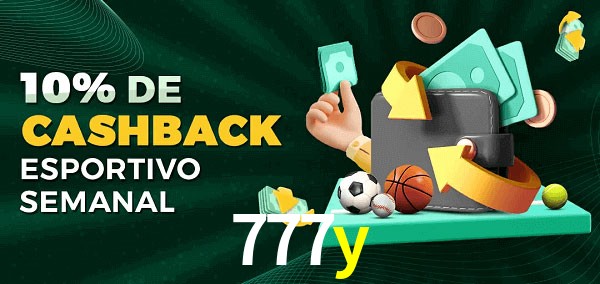 10% de bônus de cashback na 777y